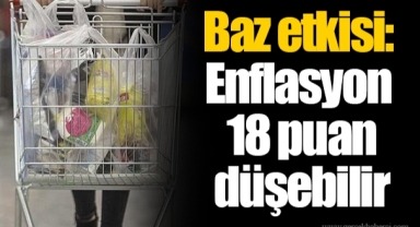 Baz etkisi: Enflasyon 18 puan düşebilir