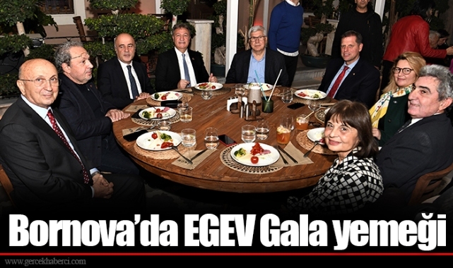 Bornova’da EGEV Gala yemeği