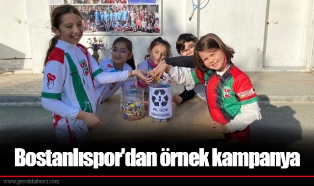Bostanlıspor'dan örnek kampanya