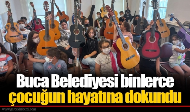 Buca Belediyesi binlerce çocuğun hayatına dokundu