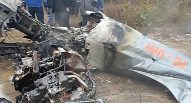 Bursa'da tek motorlu uçak düştü: 2 ölü