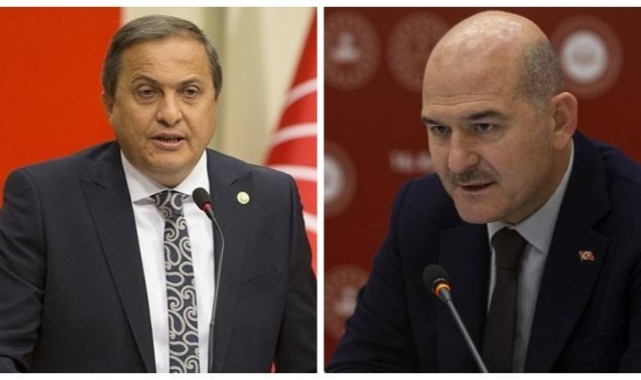 CHP'li Torun'dan Bakan Soylu'ya: Sen bırak ikiyüzlülüğü, yüz değiştirmekten yüzü kalmamış bir Bakansın; şerefin varsa o koltuğu terk et!