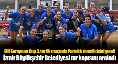 EHF European Cup 3. tur ilk maçında Portekiz temsilcisini yendi