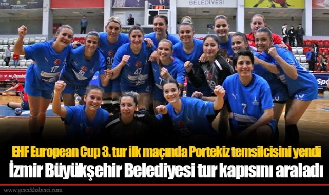 EHF European Cup 3. tur ilk maçında Portekiz temsilcisini yendi
