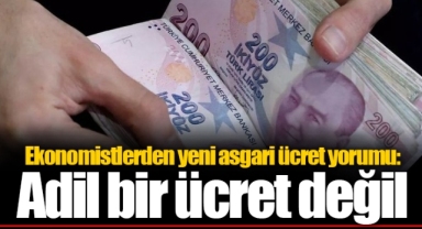 Ekonomistlerden yeni asgari ücret yorumu: Adil bir ücret değil