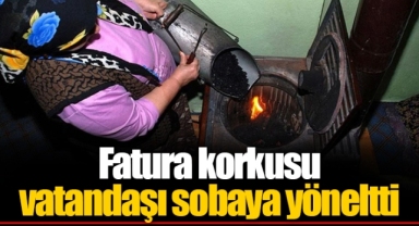 Fatura korkusu vatandaşı sobaya yöneltti