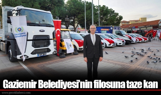 Gaziemir Belediyesi’nin filosuna taze kan