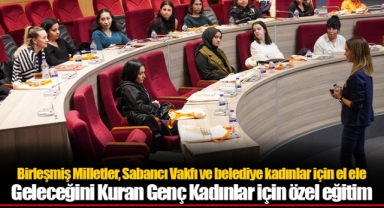 Geleceğini Kuran Genç Kadınlar için özel eğitim