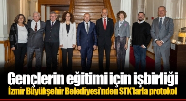 Gençlerin eğitimi için işbirliği İzmir Büyükşehir Belediyesi’nden STK’larla protokol