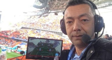 Hakan Şükür'ü hatırlatan TRT spikeri, devre arasında görevden alındı
