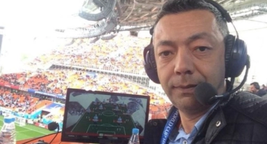 Hakan Şükür'ü hatırlatan TRT spikeri, devre arasında görevden alındı