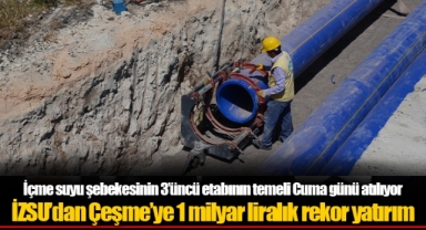 İçme suyu şebekesinin 3’üncü etabının temeli Cuma günü atılıyor