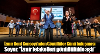 İzmir Kent Konseyi’nden Gönüllüler Günü buluşması