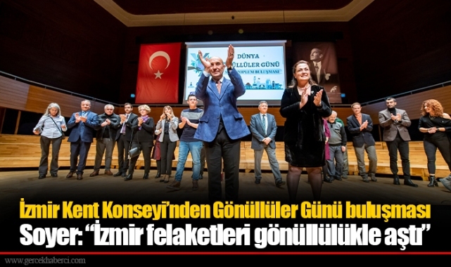 İzmir Kent Konseyi’nden Gönüllüler Günü buluşması