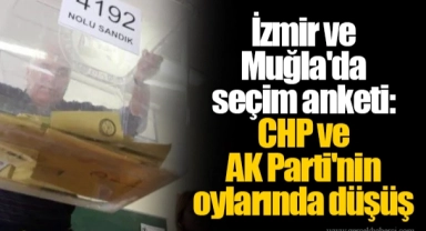 İzmir ve Muğla'da seçim anketi: CHP ve AK Parti'nin oylarında düşüş