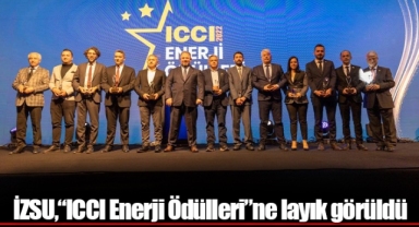 İZSU,“ICCI Enerji Ödülleri”ne layık görüldü