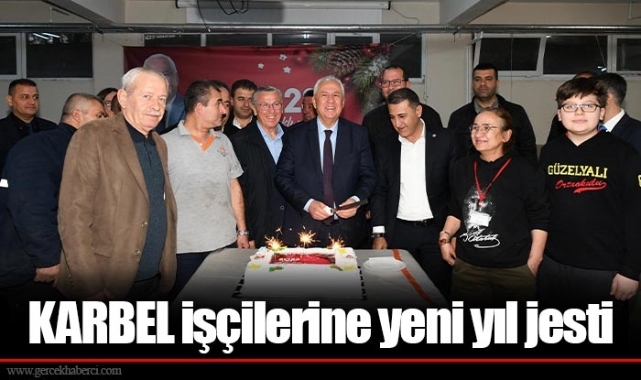KARBEL işçilerine yeni yıl jesti