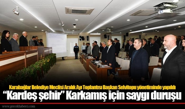“Kardeş şehir” Karkamış için saygı duruşu