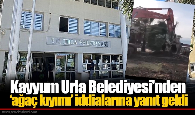 Kayyum Urla Belediyesi’nden ‘ağaç kıyımı’ iddialarına yanıt geldi