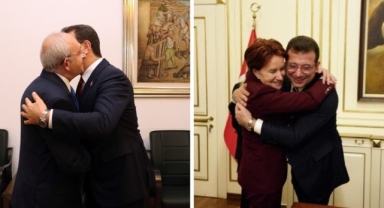 Kılıçdaroğlu ve İmamoğlu da sarıldı
