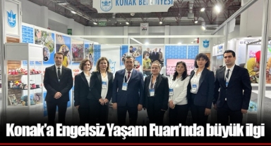 Konak’a Engelsiz Yaşam Fuarı’nda büyük ilgi