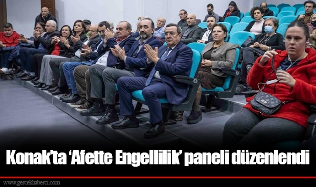 Konak’ta ‘Afette Engellilik’ paneli düzenlendi