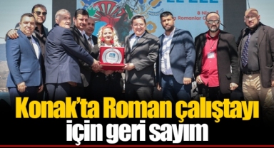 Konak’ta Roman çalıştayı için geri sayım