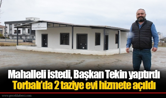 Mahalleli istedi, Başkan Tekin yaptırdı