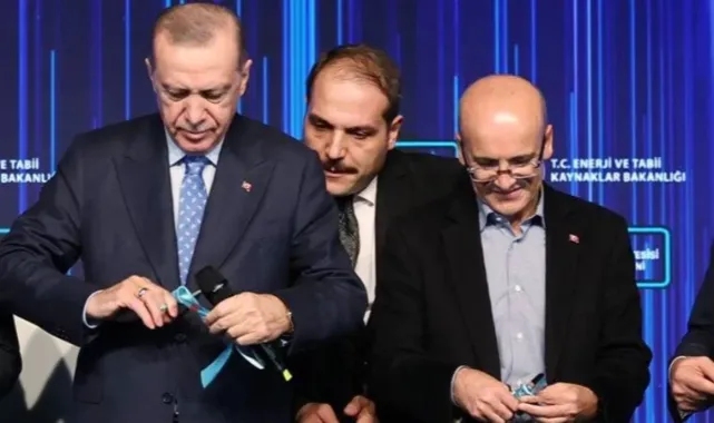 Mehmet Şimşek Erdoğan'la açılışa katıldı, gözler Nebati'yi aradı... 'Arkamdan iş çevirdiler' demişti!