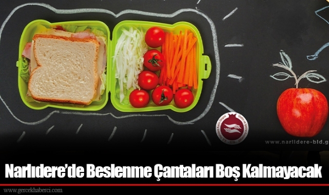Narlıdere’de Beslenme Çantaları Boş Kalmayacak
