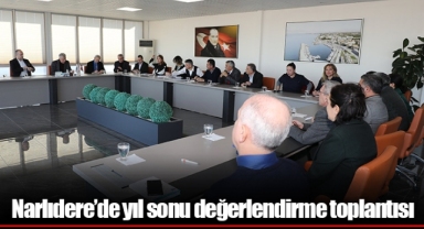 Narlıdere’de yıl sonu değerlendirme toplantısı