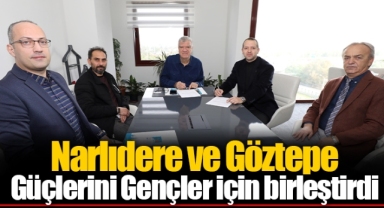 Narlıdere ve Göztepe Güçlerini Gençler için birleştirdi