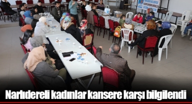 Narlıdereli kadınlar kansere karşı bilgilendi