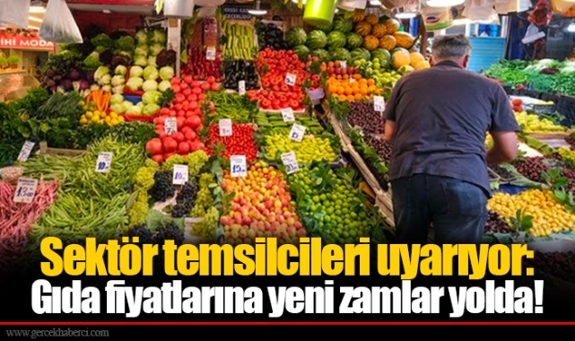 Sektör temsilcileri uyarıyor: Gıda fiyatlarına yeni zamlar yolda!