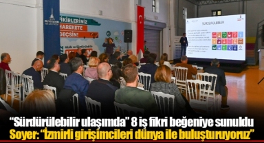 Soyer: “İzmirli girişimcileri dünya ile buluşturuyoruz”