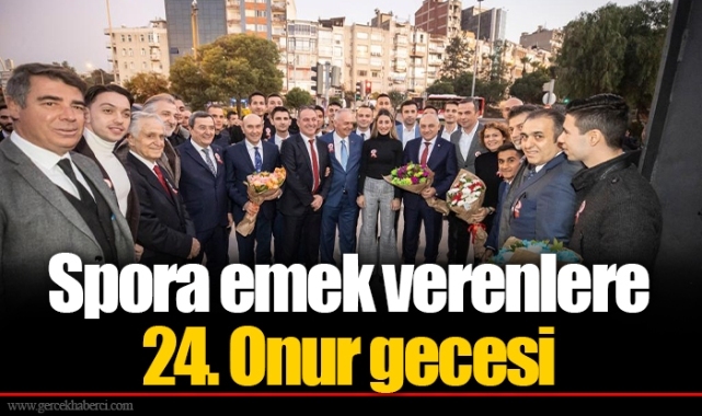 Spora emek verenlere  24. Onur gecesi