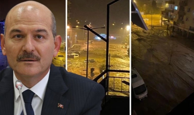 Süleyman Soylu, Antalya'daki selin bilançosunu açıkladı
