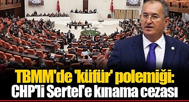 TBMM'de 'küfür' polemiği: CHP'li Sertel'e kınama cezası