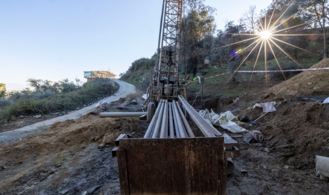 Tire'de yeni içme suyu kaynak çalışmalarına tam gaz devam