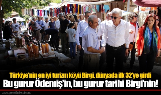 Türkiye'nin en iyi turizm köyü Birgi, dünyada ilk 32'ye girdi 