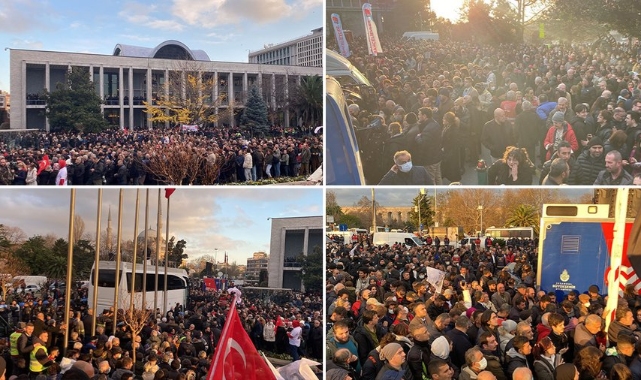 İmamoğlu çağrı yapmıştı; Saraçhane&#039;de kalabalık artıyor