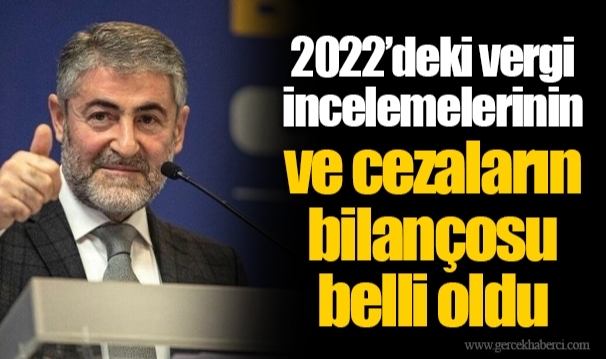 2022’deki vergi incelemelerinin ve cezaların bilançosu belli oldu