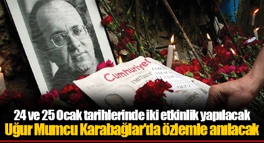 24 ve 25 Ocak tarihlerinde iki etkinlik yapılacak