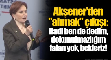 Akşener'den
