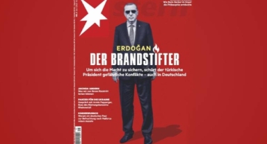 Alman dergisinin "Kundakçı Erdoğan" kapağına AK Parti'den tepki