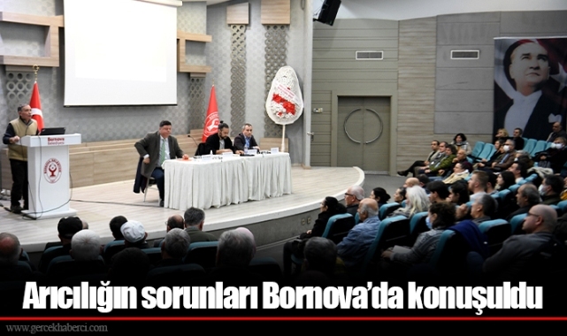Arıcılığın sorunları Bornova’da konuşuldu