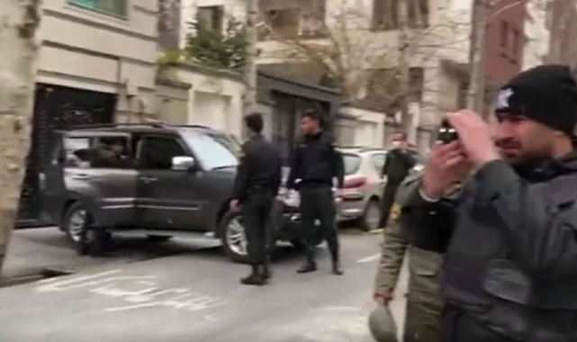 Azerbaycan'ın İran'daki büyükelçiliğine silahlı saldırı! Güvenlik görevlisi hayatını kaybetti...