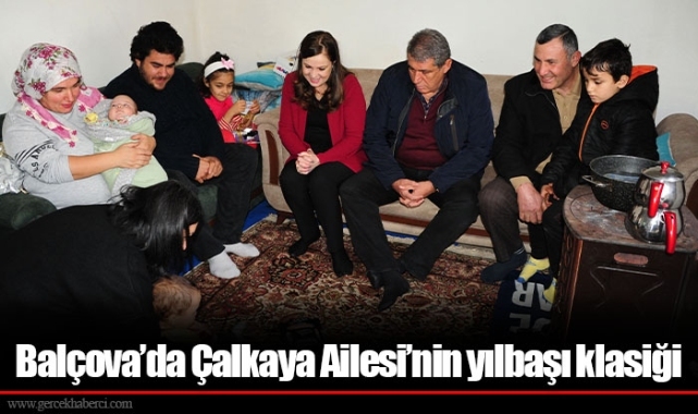 Balçova’da Çalkaya Ailesi’nin yılbaşı klasiği