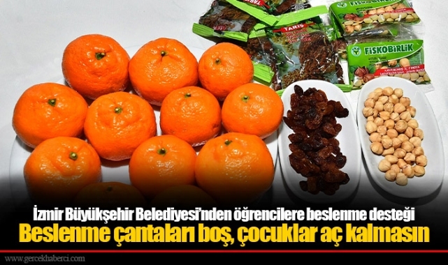 Beslenme çantaları boş, çocuklar aç kalmasın