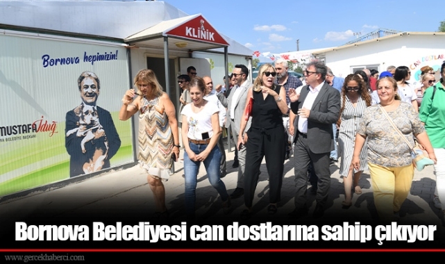 Bornova Belediyesi can dostlarına sahip çıkıyor